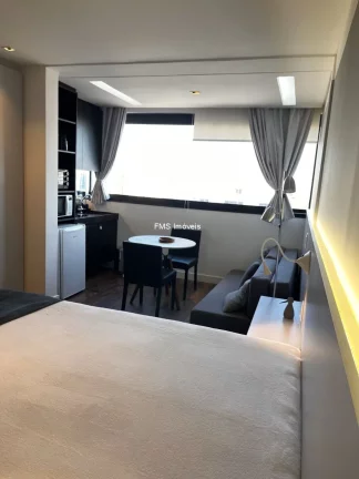 Imagem Apartamento à venda na Vila Olímpia com 1 quarto, 1 banheiro, 1 vaga.