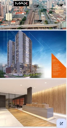 Imagem Apartamento à venda em São Paulo, Belenzinho, com 1 quarto, 39m2