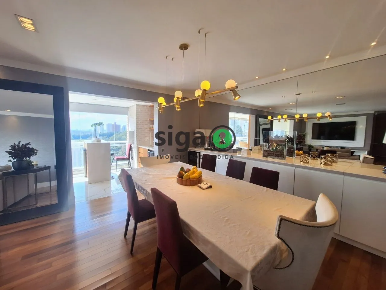 Imagem Apartamento à venda de 171 m² com 3 suítes, 3 vagas e lazer completo no Cristais da Terra