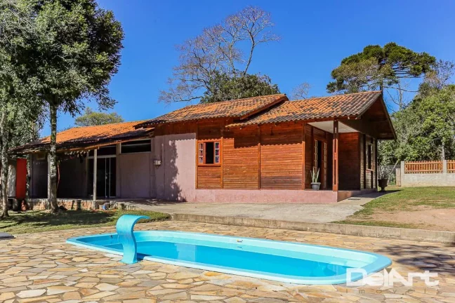 Foto do imóvel Chácara com piscina e residência com 160m2 - no Tijuco Preto - com 3.731m² de terreno - localizada ANTES DO PEDÁGIO a apenas 4 km do Portal de Rio Neg