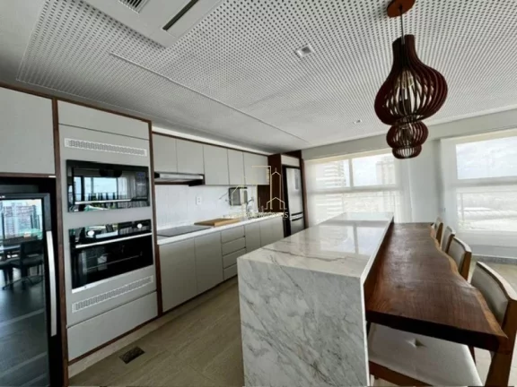 Imagem Excelente studio de alto padrão com varanda a venda no Caminho das Arvores