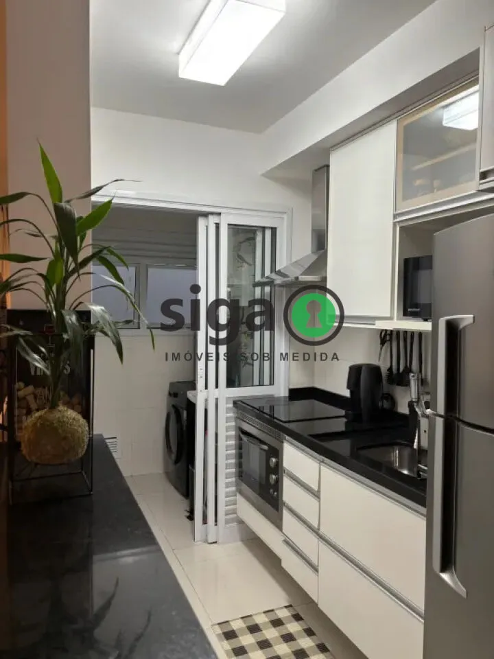 Imagem Apartamento com - 50 m² - Mobiliado - Varanda Envidraçada - Condomínio Brookfield Home Design