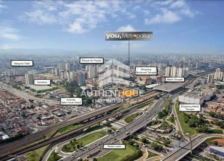 Imagem YOU METROPOLITAN RESIDENCIAL TATUAPE - Apartamento à venda no bairro Tatuapé - São Paulo/SP, Zona Leste