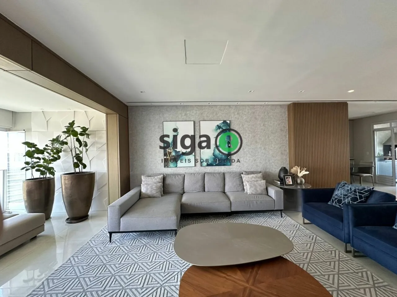 Imagem Apartamento á VENDA Mobiliado no Panamby, 3 Suítes, andar alto
