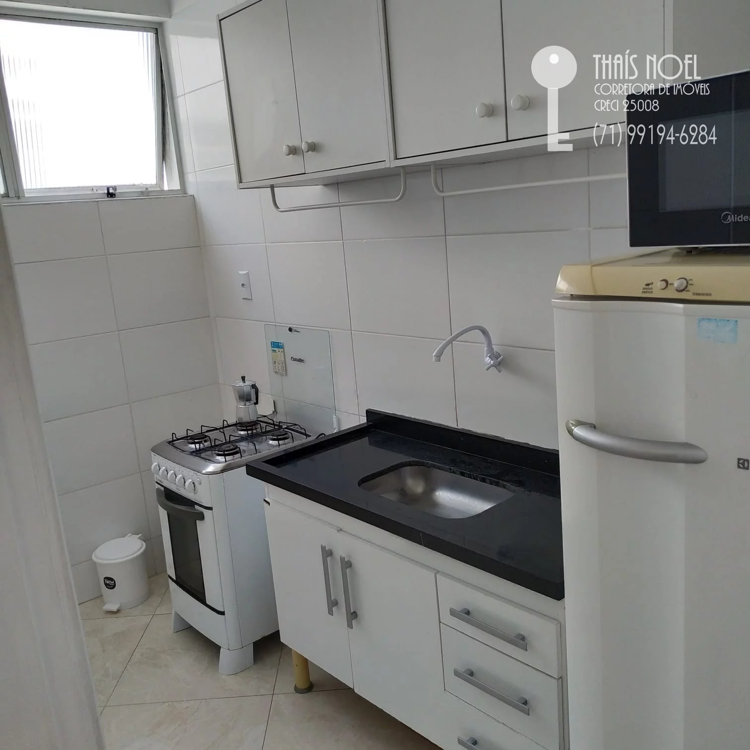 Imagem APARTAMENTO REFORMADO E MOBILIADO QUARTO E SALA NA LADEIRA DA BARRA COM VISTA MAR