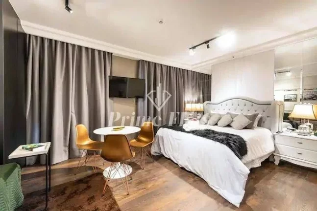 Imagem Flat disponível para venda no São Paulo Higienopolis Affiliated by Meliá, com 32,40m², 1 dormitório e 1 vaga