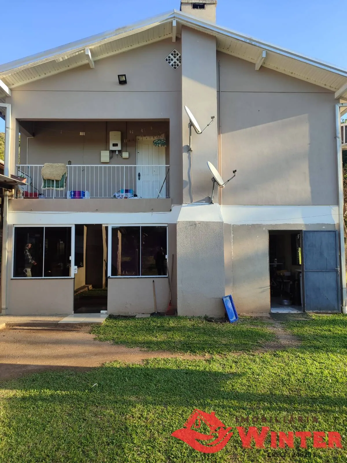 Imagem Linda casa de 2 pavimentos com 176,00m² no bairro Matiel, Feliz.