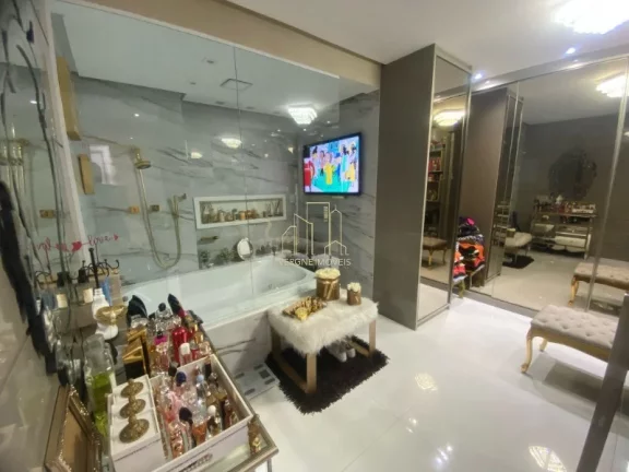 Imagem Apartamento alto padrão três suítes e varanda gourmet vista mar a venda no Hemisphere em Pituaçu