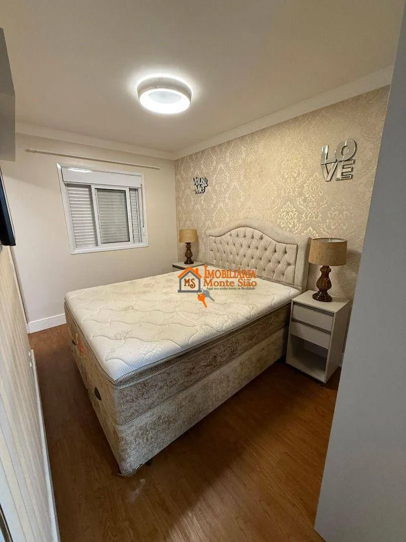 Imagem Apartamento com 2 dormitórios para alugar, 66 m² por R$ 6.500,00/mês - Jardim Flor da Montanha - Guarulhos/SP