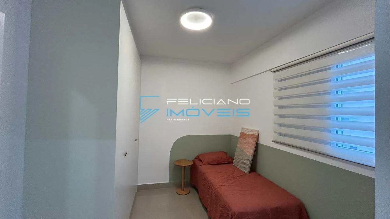 Imagem Apartamento com 2 quartos, Guilhermina, Praia Grande - R$ 772 mil, Cod: 7375