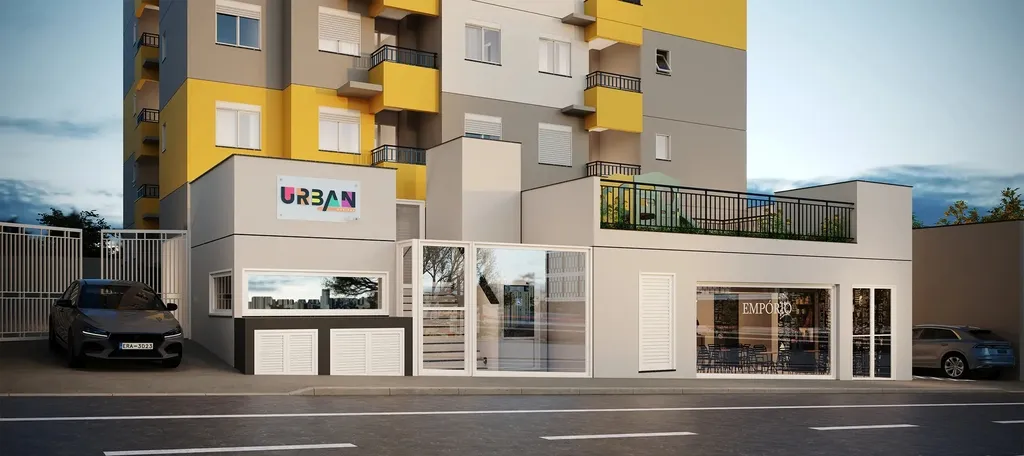 Imagem O Residencial Urban Corifeu possui 02 dormitórios, varanda, vaga de garagem e uma área de lazer co...