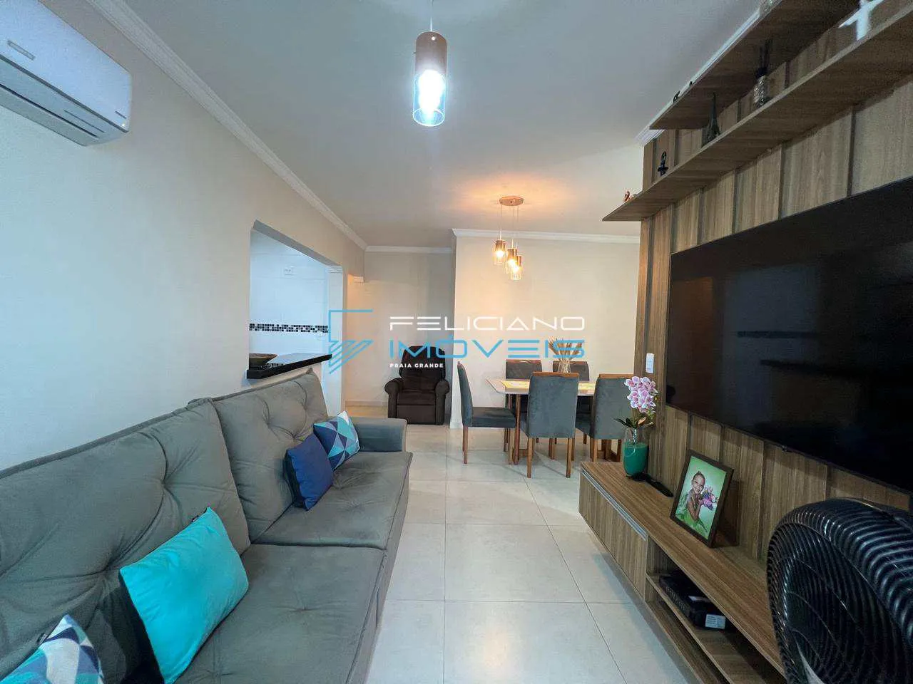 Imagem Apartamento com 2 quartos, Canto do Forte, Praia Grande - R$ 750 mil, Cod: 7462