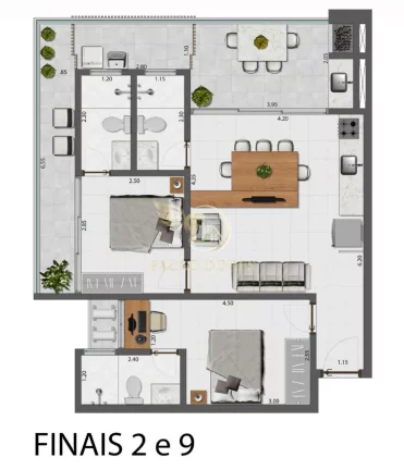 Imagem APARTAMENTO À VENDA NOVO NA PRAIA DO PEREQUE-AÇÚ EM UBATUBA-SP