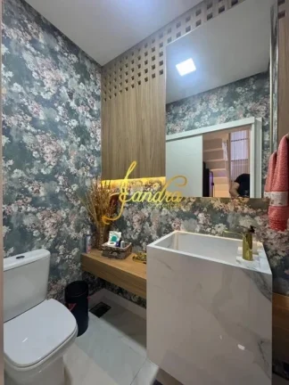 Imagem Sobrado no Sunset com 04 suítes, piscina e placa solar