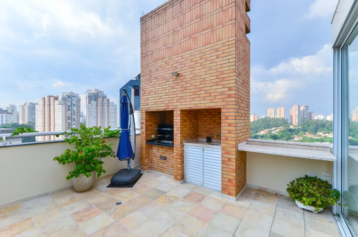 Imagem Cobertura para venda em Vila Andrade com 3 quartos, sendo 3 suítes, 189m2