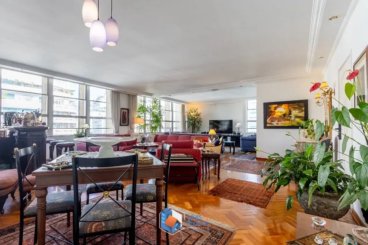 Imagem Apartamento para venda em Higienópolis com 4 quartos, sendo 2 suítes, 275m²