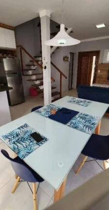Imagem Sobrado triplex com 2 suítes à venda, 199 m² por R$ 675.000 - Massaguaçu - Caraguatatuba/SP