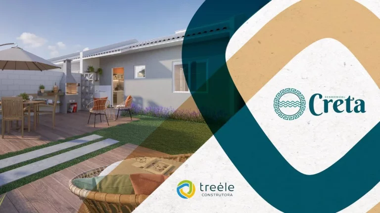 Imagem Casa Nova no Residencial Creta em São José dos Pinhais - R$311 mil