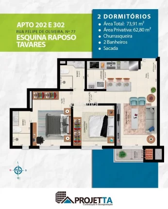 Imagem Apartamento em construção, em ótima localização