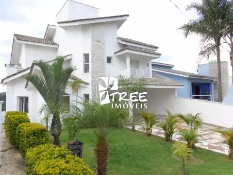Imagem VENDA E LOCAÇÃO DE SOBRADO NO CONDOMÍNIO HILLS III, EM ARUJÁ/SP, 480m² com 4 suítes, vista privilegiada, espaço gourmet e vaga p/ 4 autos CONSULTE-NOS