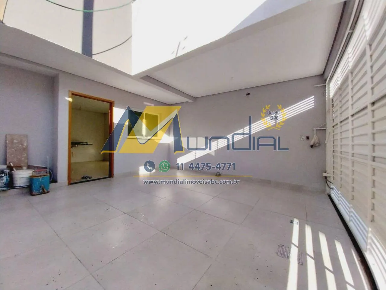 Imagem Sobrado Novo à Venda na Vila Marina - 88m² com Cobertura e 2 Vagas