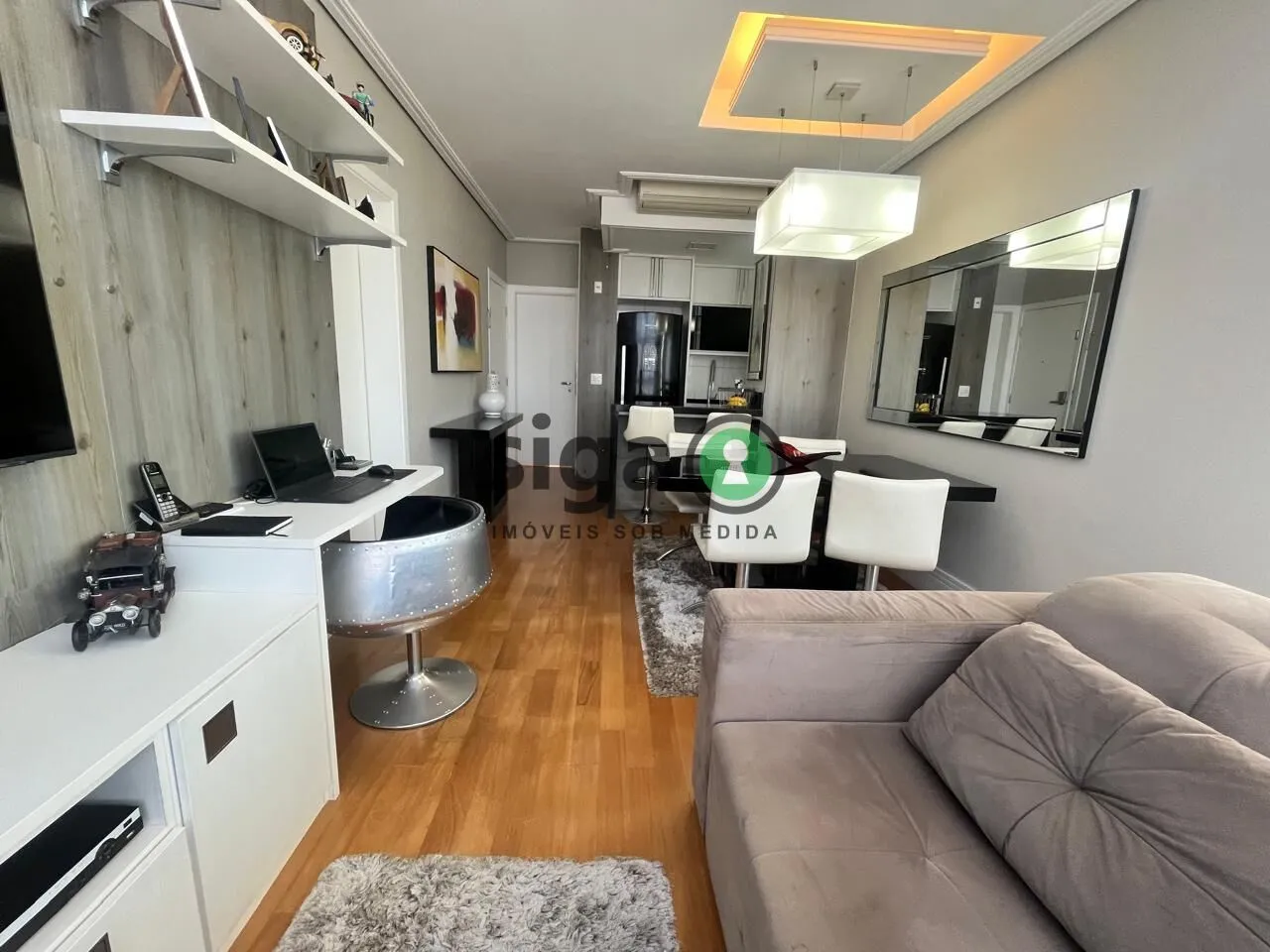 Foto do imóvel Apartamento a venda no Brooklin 2 quartos, 2 suites, 2 vagas