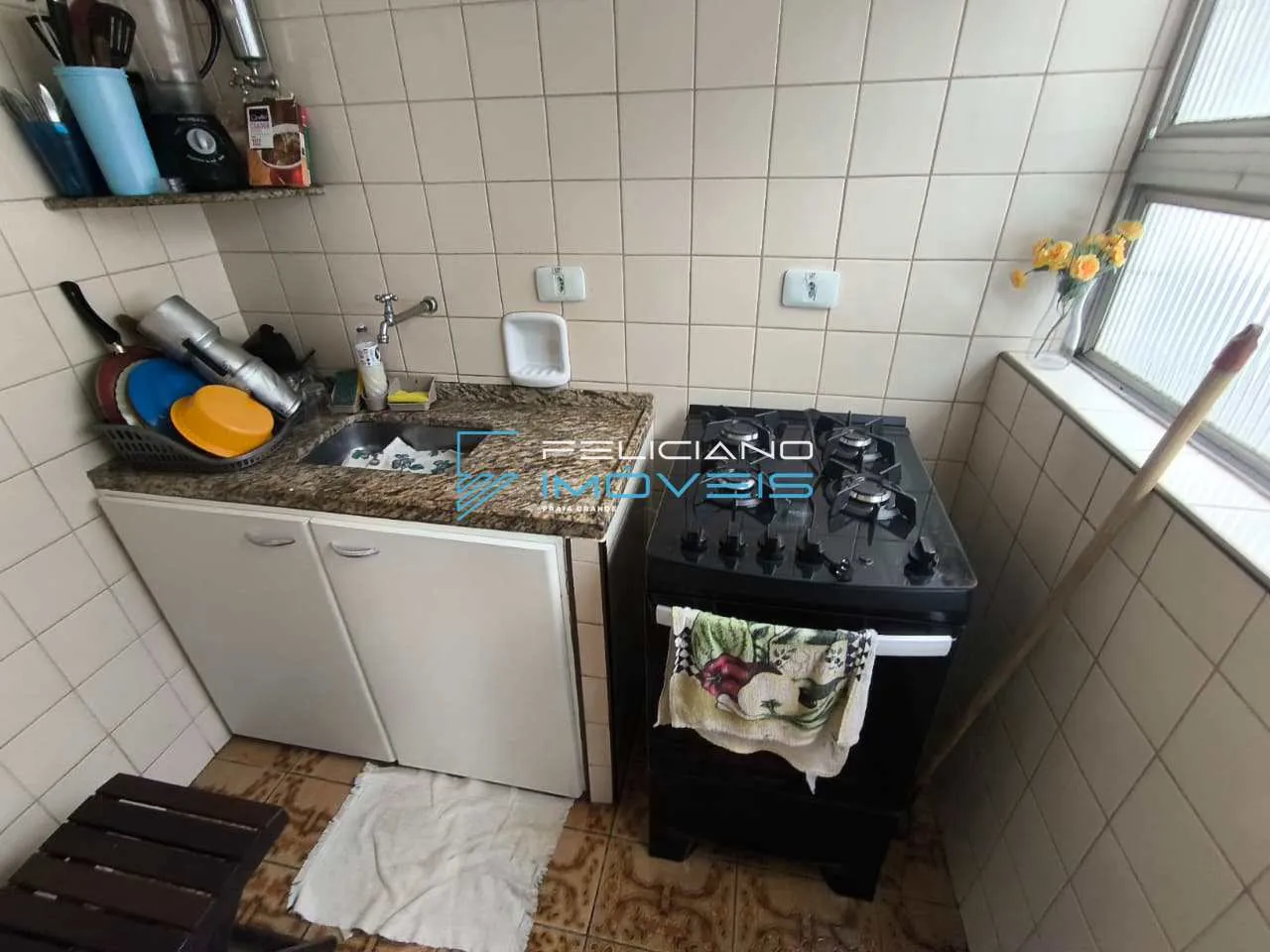 Imagem Kitnet com 1 quarto, Canto do Forte, Praia Grande - R$ 230 mil, Cod: 7341