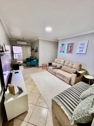 Imagem Apartamento com 2 dormitórios à venda, 100 m² por R$ 550.000 - Aviação - Praia Grande/SP