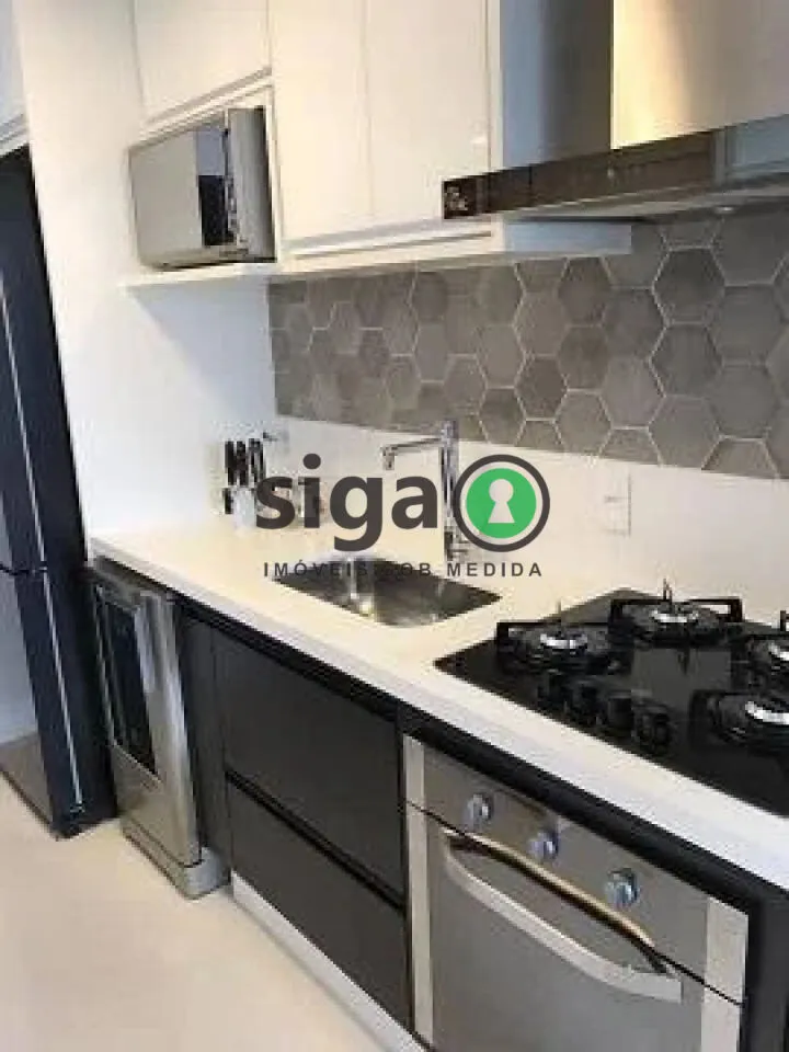 Imagem Apartamento para venda/ locação em Santo Amaro, de 65m2, 2 quartos e 1 vaga.