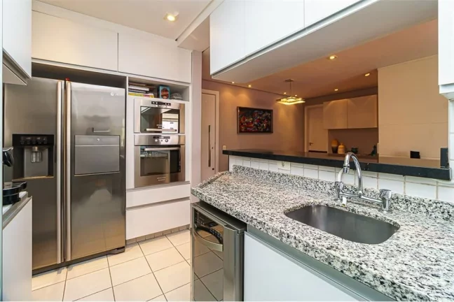 Imagem Apartamento à Venda No Paraíso Com 2 Dormitórios Sendo 1 Suíte e 2 Vagas