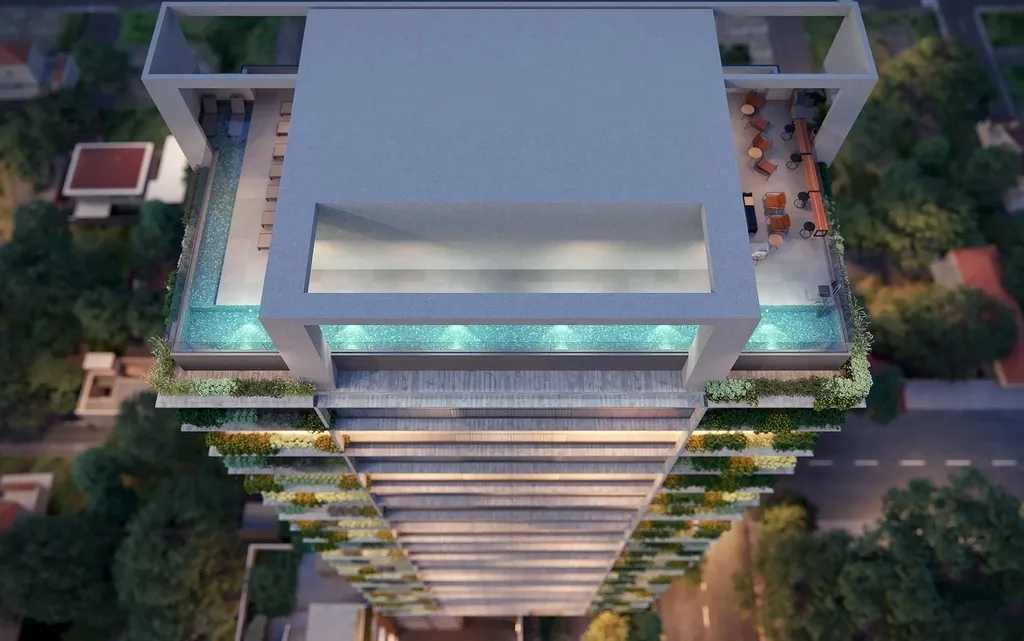 Imagem Um projeto grandioso, inspirado em empreendimentos de Nova Iorque. O verde rompe as fronteiras com a...