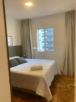 Imagem Apartamento para locação na Vila Olímpia, com 2 quartos, 1 banheiro e 1 vaga de garagem!