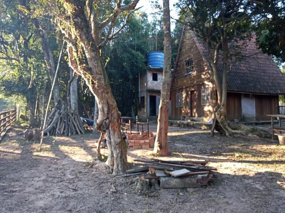 Imagem Sítio com 6.384,42m², Cabana 70m², Condominio Fechado, Morro Grande/Viamão.