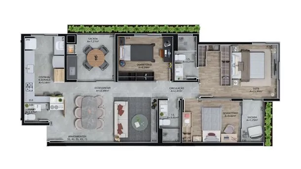 Imagem Loft à venda, 39 m² por R$ 549.997,00 - Tambaú - João Pessoa/PB