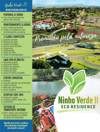 Terreno à Venda, 400 m² em Ninho Verde II - Pardinho