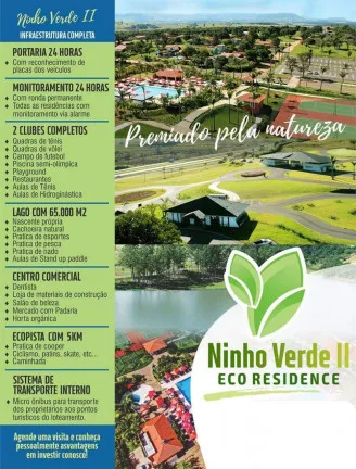 Imagem Terreno à Venda, 400 m² em Ninho Verde II - Pardinho