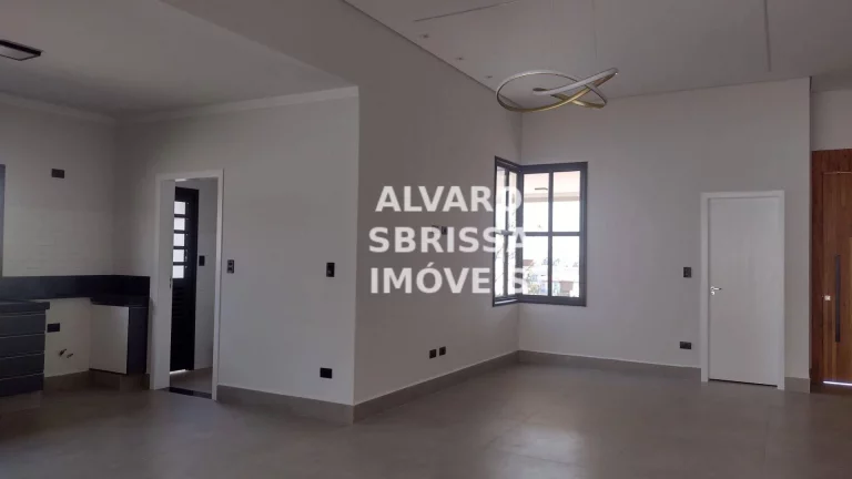 Imagem Linda casa nova térrea à venda com 3 suítes e piscina no Condomínio Campos de Santo Antônio II em Itu SP