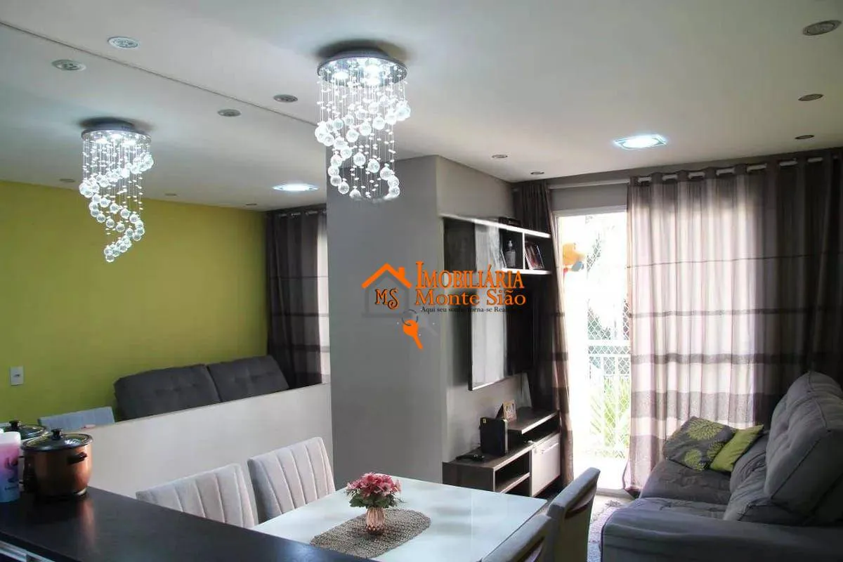 Imagem Apartamento com 2 dormitórios à venda, 49 m² por R$ 377.000,00 - Jardim Bela Vista - Guarulhos/SP
