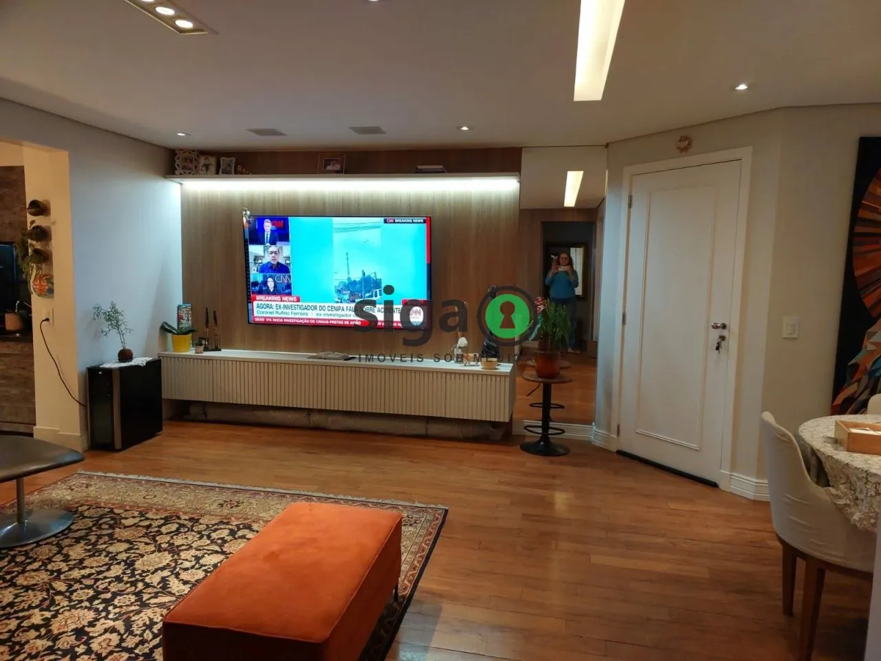 Imagem Apartamento para venda com duas suites, ambientes integrados, duas vagas de garagem e lazer completo