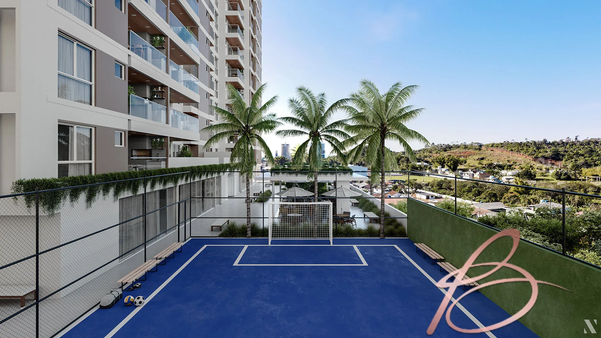Imagem Apartamento Alto Padrão com 2 suítes na Praia brava e lazer completo