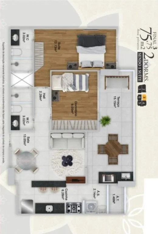 Foto do imóvel Apartamento à Venda em Guilhermina, Praia Grande - SP em Guilhermina, Praia Grande - SP