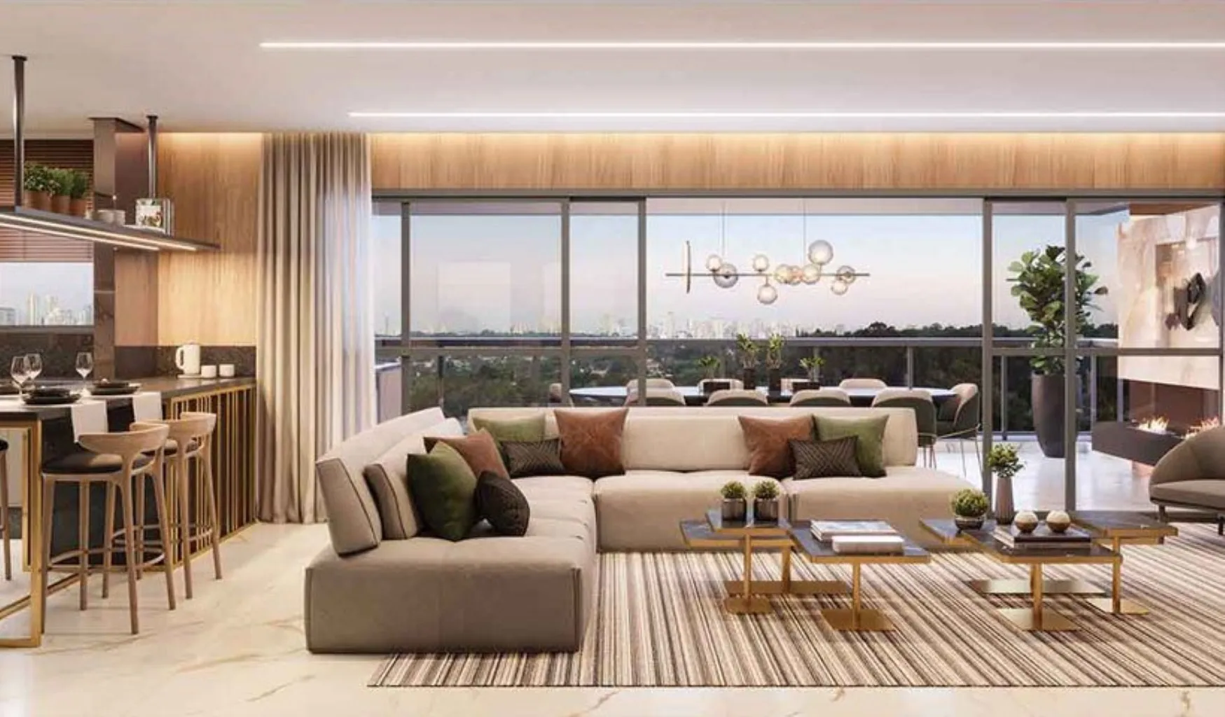 Imagem Apartamento com 4 quartos em Brooklin São Paulo SP, apartment in São Paulo Brazil, apaprtamento 4 suítes em Santo Amaro São Paulo, apartamento de luxo