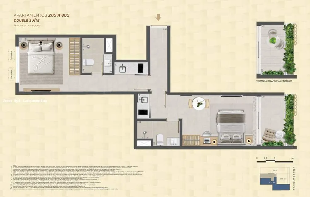 Imagem Mare Ipanema | Apartamentos de 42 a 69 m² na Rua Teixeira de Melo, Ipanema  Plantas, Preços e Localização