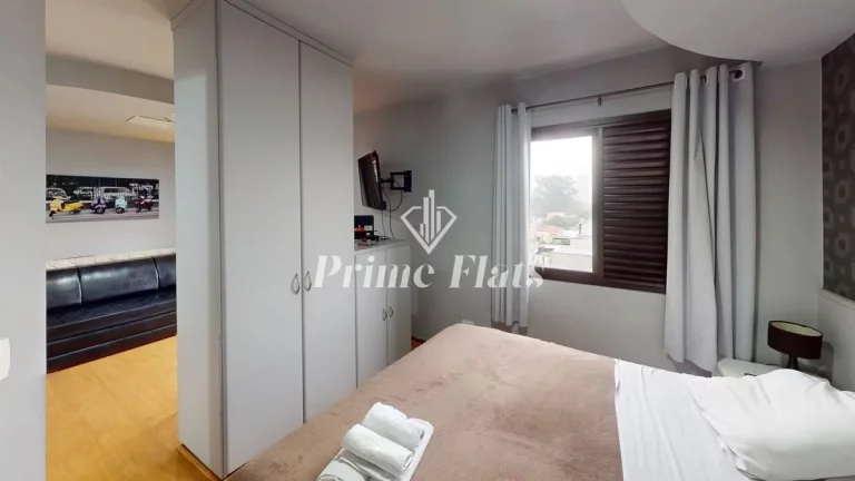 Imagem Apartamento disponível para venda no Hotel Premium Flats Berrini no Brooklin, com 35m² e 1 dormitório