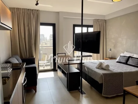 Imagem Flat disponível para venda no Klubhaus Higienópolis, com 30m², 1 dormitório e 1 vaga