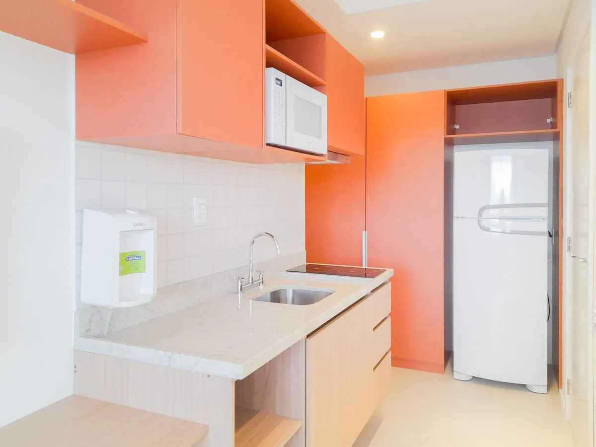 Imagem Apartamento com 1 Quarto para alugar, 24m² - Liberdade
