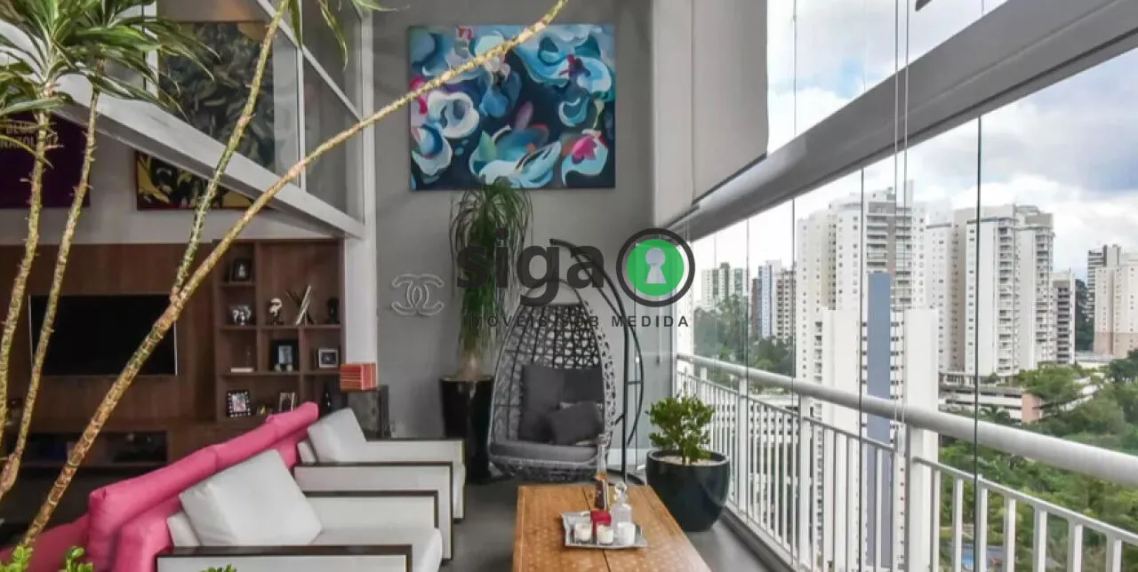 Imagem Apartamento à venda com 238m², 3 suítes e 4 vagas na Vila Andrade