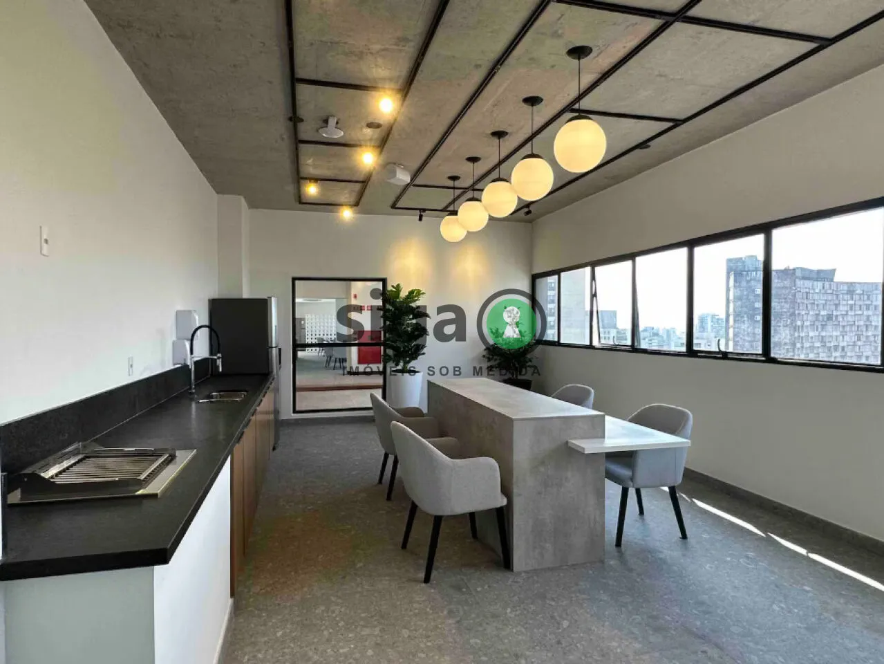 Imagem Apartamento com 01 quarto para venda na Bela Vista - Mobiliado