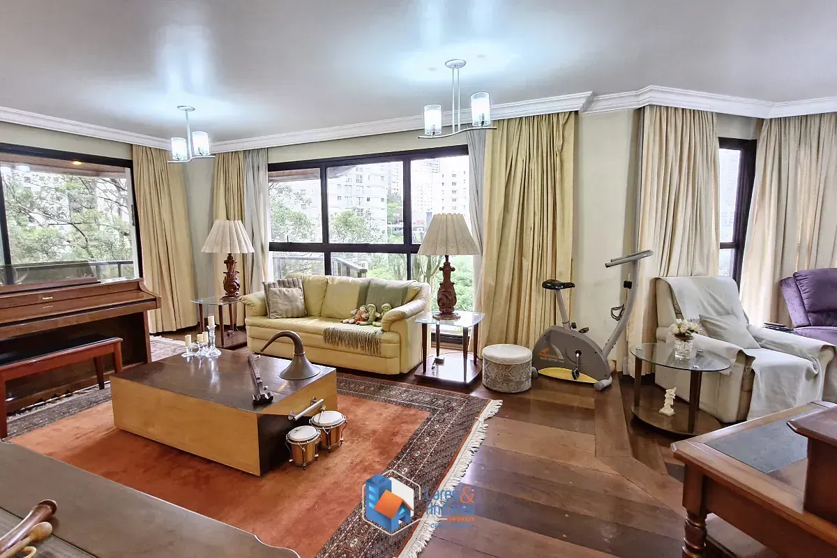Imagem Apartamento para venda em Vila Andrade com 4 quartos, sendo 2 suítes, 219m²