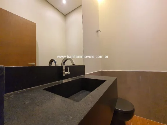 Imagem Linda Casa Térrea à Venda em Condomínio de Luxo em Ribeirão Preto-SP, no Bairro Villa Romana II: 3 Quartos, 3 Suítes, 2 Salas, 5 Banheiros, 4 Vagas, 191m². Venha Conhecer!